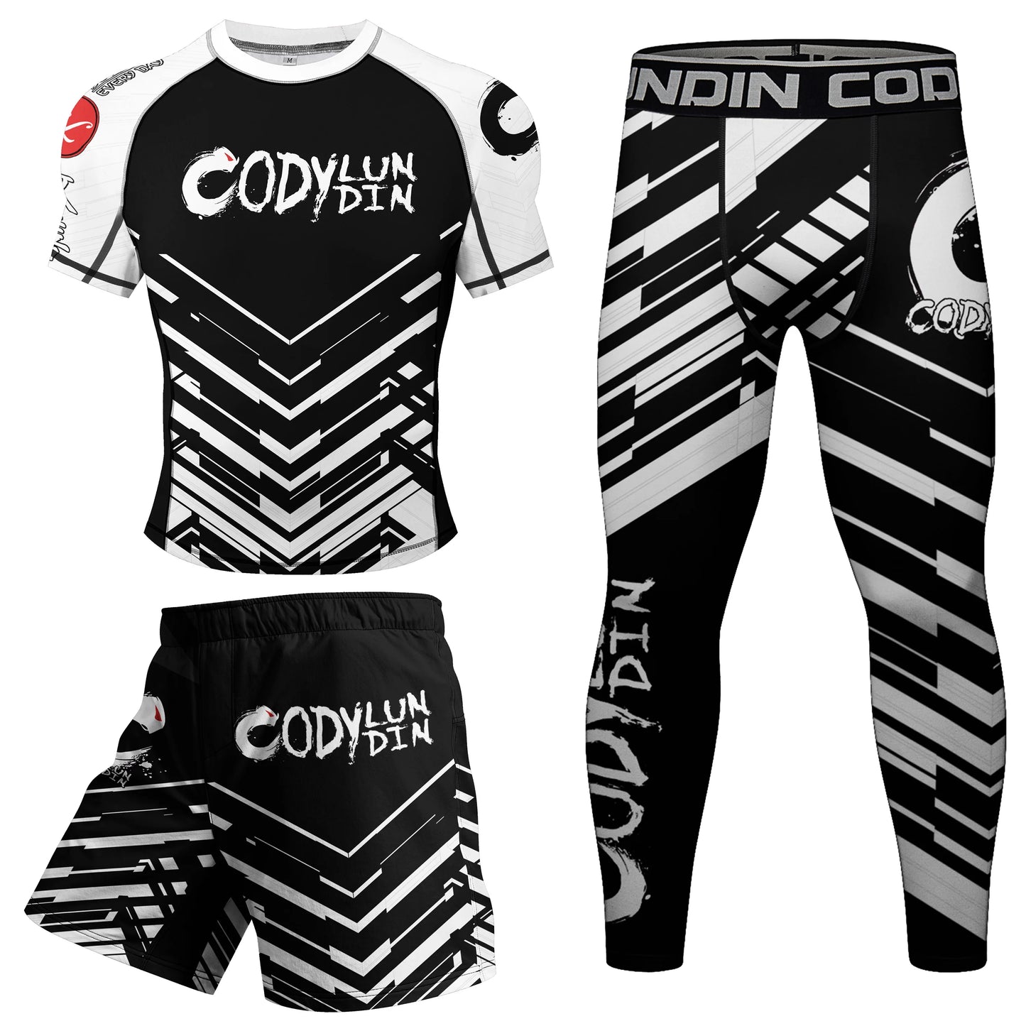 Factory News Products BJJ Anti Slip Bottom Rash Guard Fitness Rash Guard Jiu Jitsu Long Sleeve MMA Compression Sets for Men