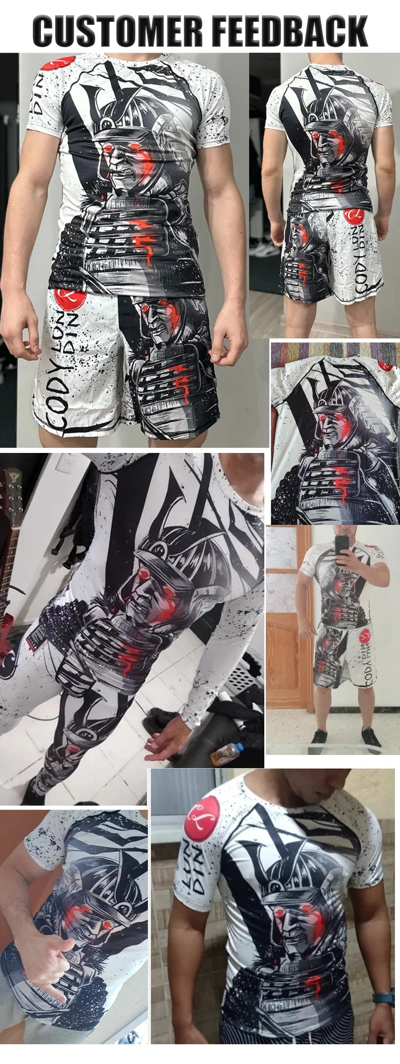 Factory News Products BJJ Anti Slip Bottom Rash Guard Fitness Rash Guard Jiu Jitsu Long Sleeve MMA Compression Sets for Men