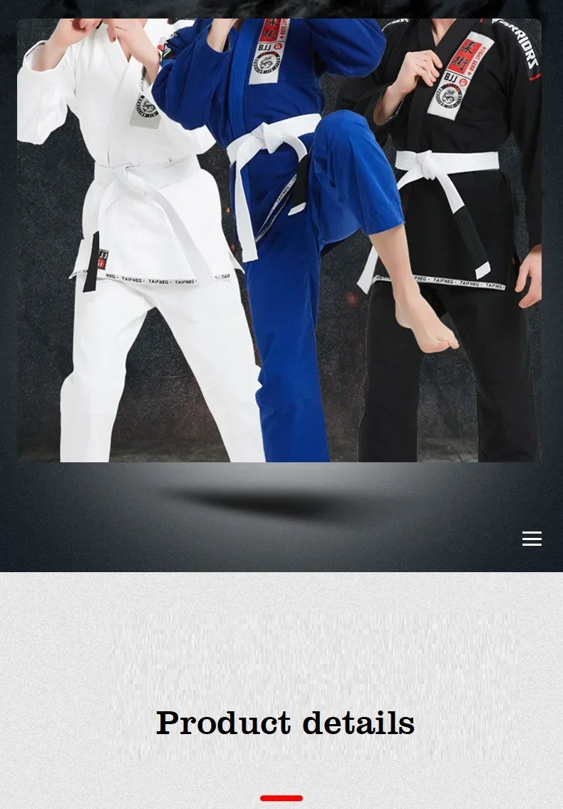 Brazilian Jiu Jitsu BJJ Belts 215cm - 315cm Adult A0 A1 A2 A3 A4 Black Brown Purple Blue White