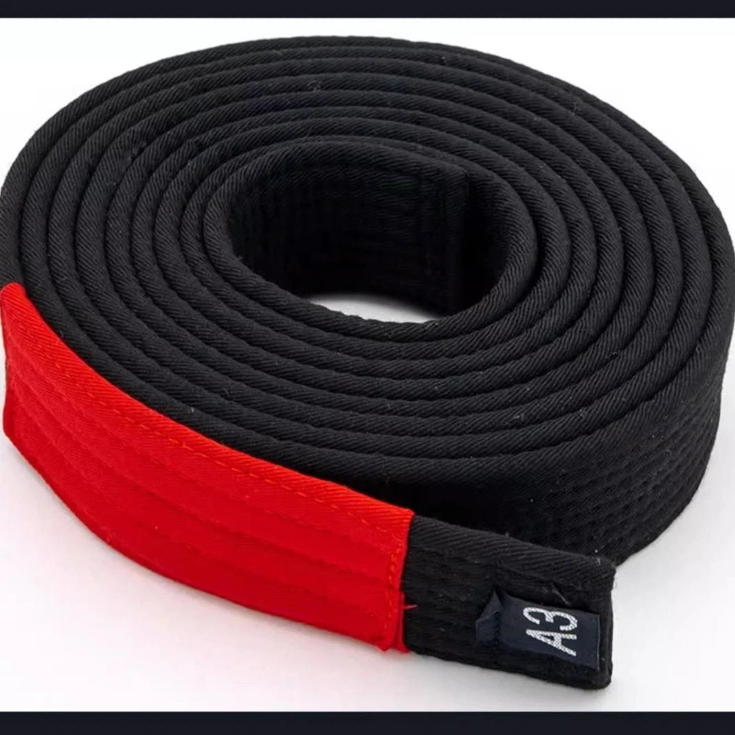 Brazilian Jiu Jitsu BJJ Belts 215cm-315cm Adult A0 A1 A2 A3 A4 BJJ Black Belt Brown Purple Blue White Embroidery Name Customize