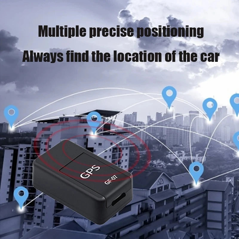 Micro Magnetic GPS Tracker, Vehicle Motorcycle Real-time Anti-theft Tracking Monitor, Personal Anti Loss Positioning Mini GPS
