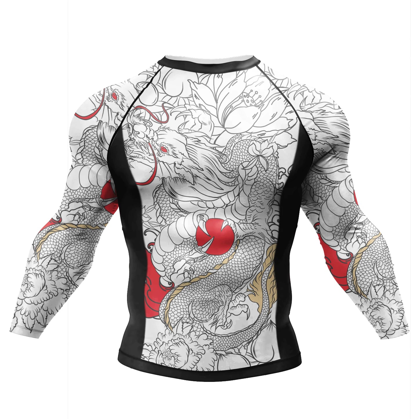 Factory News Products BJJ Anti Slip Bottom Rash Guard Fitness Rash Guard Jiu Jitsu Long Sleeve MMA Compression Sets for Men
