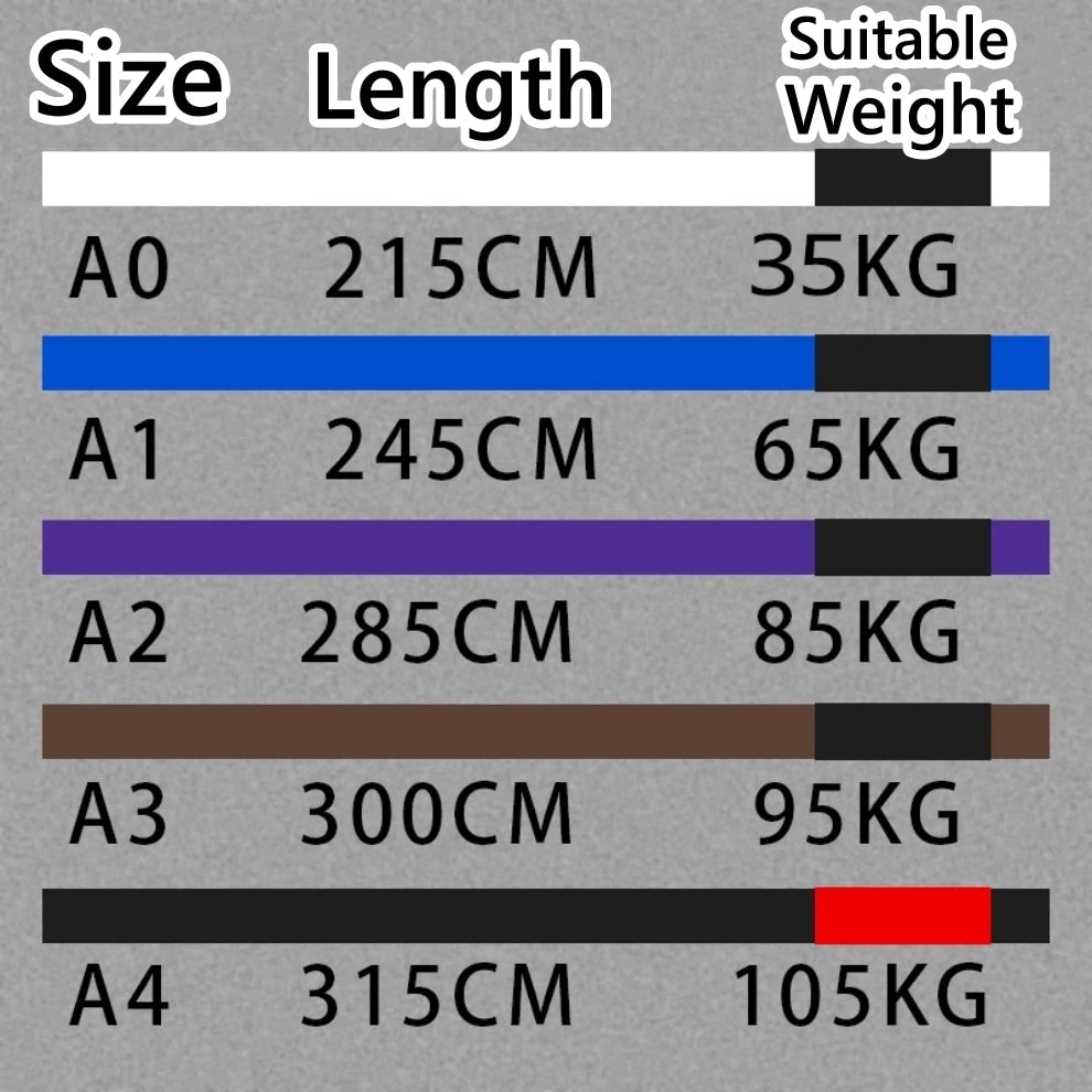 Brazilian Jiu Jitsu BJJ Belts 215cm-315cm Adult A0 A1 A2 A3 A4 BJJ Black Belt Brown Purple Blue White Embroidery Name Customize